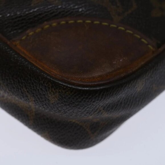 LOUIS VUITTON Monogram Marly Dragonne GM Clutch Bag M51825 LV Auth 69324 - Picture 2 of 16